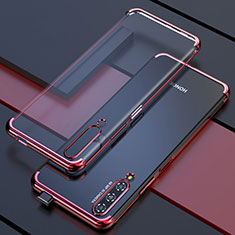Coque Ultra Fine TPU Souple Housse Etui Transparente H01 pour Huawei P Smart Pro (2019) Rouge
