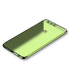 Coque Ultra Fine TPU Souple Housse Etui Transparente H01 pour Huawei P10 Vert