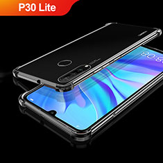 Coque Ultra Fine TPU Souple Housse Etui Transparente H01 pour Huawei P30 Lite Noir