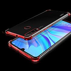 Coque Ultra Fine TPU Souple Housse Etui Transparente H01 pour Huawei P30 Lite XL Rouge