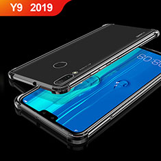 Coque Ultra Fine TPU Souple Housse Etui Transparente H01 pour Huawei Y9 (2019) Noir