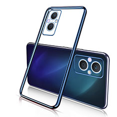 Coque Ultra Fine TPU Souple Housse Etui Transparente H01 pour OnePlus Nord N20 5G Bleu