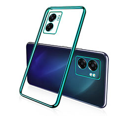 Coque Ultra Fine TPU Souple Housse Etui Transparente H01 pour OnePlus Nord N300 5G Vert