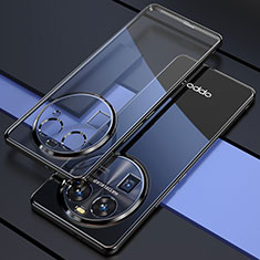 Coque Ultra Fine TPU Souple Housse Etui Transparente H01 pour Oppo Find X6 Pro 5G Noir