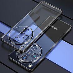 Coque Ultra Fine TPU Souple Housse Etui Transparente H01 pour Oppo Find X7 5G Noir