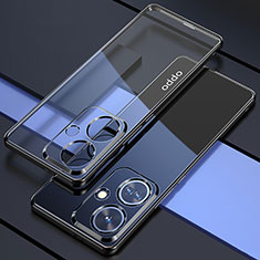 Coque Ultra Fine TPU Souple Housse Etui Transparente H01 pour Oppo K11 5G Noir