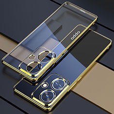 Coque Ultra Fine TPU Souple Housse Etui Transparente H01 pour Oppo K11 5G Or