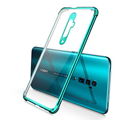 Coque Ultra Fine TPU Souple Housse Etui Transparente H01 pour Oppo Reno 10X Zoom Vert