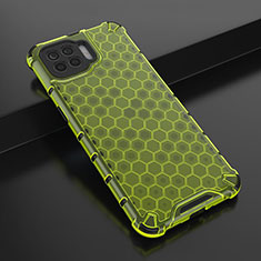 Coque Ultra Fine TPU Souple Housse Etui Transparente H01 pour Oppo Reno4 Lite Vert