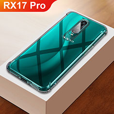 Coque Ultra Fine TPU Souple Housse Etui Transparente H01 pour Oppo RX17 Pro Argent