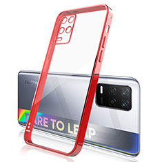 Coque Ultra Fine TPU Souple Housse Etui Transparente H01 pour Realme 8 5G Rouge