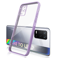 Coque Ultra Fine TPU Souple Housse Etui Transparente H01 pour Realme 8 5G Violet