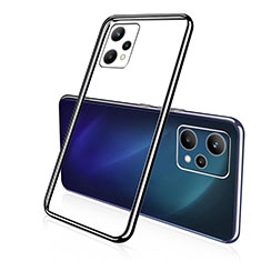 Coque Ultra Fine TPU Souple Housse Etui Transparente H01 pour Realme 9 Pro+ Plus 5G Noir