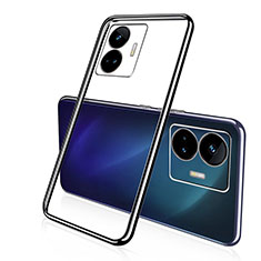 Coque Ultra Fine TPU Souple Housse Etui Transparente H01 pour Realme GT Neo5 SE 5G Noir