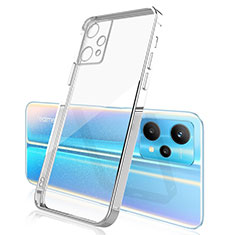 Coque Ultra Fine TPU Souple Housse Etui Transparente H01 pour Realme V25 5G Argent