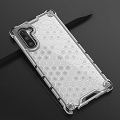 Coque Ultra Fine TPU Souple Housse Etui Transparente H01 pour Samsung Galaxy Note 10 Blanc