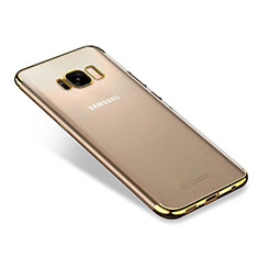 Coque Ultra Fine TPU Souple Housse Etui Transparente H01 pour Samsung Galaxy S8 Or