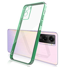 Coque Ultra Fine TPU Souple Housse Etui Transparente H01 pour Vivo Y72t Vert