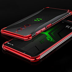 Coque Ultra Fine TPU Souple Housse Etui Transparente H01 pour Xiaomi Black Shark Helo Rouge