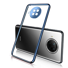 Coque Ultra Fine TPU Souple Housse Etui Transparente H01 pour Xiaomi Mi 10i 5G Bleu
