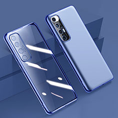 Coque Ultra Fine TPU Souple Housse Etui Transparente H01 pour Xiaomi Mi 10S 5G Bleu