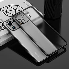 Coque Ultra Fine TPU Souple Housse Etui Transparente H01 pour Xiaomi Mi 11 Pro 5G Noir