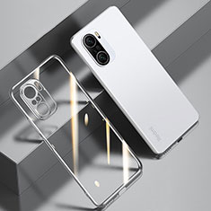 Coque Ultra Fine TPU Souple Housse Etui Transparente H01 pour Xiaomi Mi 11X Pro 5G Argent