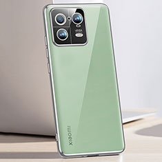 Coque Ultra Fine TPU Souple Housse Etui Transparente H01 pour Xiaomi Mi 13 Pro 5G Argent