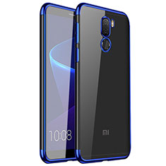 Coque Ultra Fine TPU Souple Housse Etui Transparente H01 pour Xiaomi Mi 5S Plus Bleu