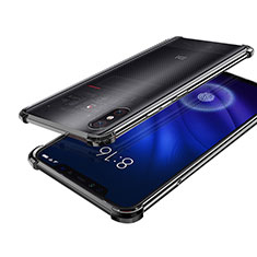 Coque Ultra Fine TPU Souple Housse Etui Transparente H01 pour Xiaomi Mi 8 Screen Fingerprint Edition Noir