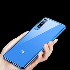 Coque Ultra Fine TPU Souple Housse Etui Transparente H01 pour Xiaomi Mi 9 Lite Bleu