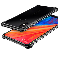 Coque Ultra Fine TPU Souple Housse Etui Transparente H01 pour Xiaomi Mi Mix 2S Noir