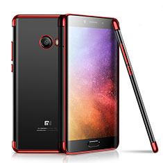 Coque Ultra Fine TPU Souple Housse Etui Transparente H01 pour Xiaomi Mi Note 2 Special Edition Rouge