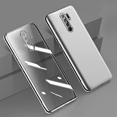 Coque Ultra Fine TPU Souple Housse Etui Transparente H01 pour Xiaomi Poco M2 Argent