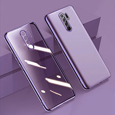 Coque Ultra Fine TPU Souple Housse Etui Transparente H01 pour Xiaomi Poco M2 Violet