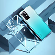 Coque Ultra Fine TPU Souple Housse Etui Transparente H01 pour Xiaomi Poco M4 Pro 5G Bleu