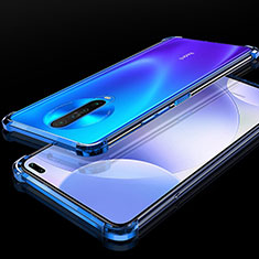 Coque Ultra Fine TPU Souple Housse Etui Transparente H01 pour Xiaomi Poco X2 Bleu