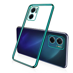 Coque Ultra Fine TPU Souple Housse Etui Transparente H01 pour Xiaomi Redmi 11 Prime 5G Vert