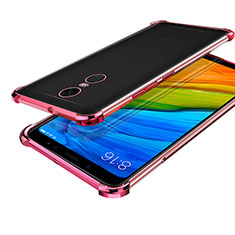 Coque Ultra Fine TPU Souple Housse Etui Transparente H01 pour Xiaomi Redmi 5 Plus Or Rose