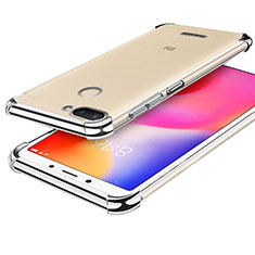 Coque Ultra Fine TPU Souple Housse Etui Transparente H01 pour Xiaomi Redmi 6 Argent