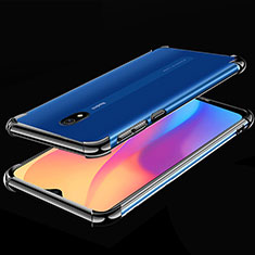 Coque Ultra Fine TPU Souple Housse Etui Transparente H01 pour Xiaomi Redmi 8A Noir