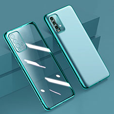 Coque Ultra Fine TPU Souple Housse Etui Transparente H01 pour Xiaomi Redmi 9 Power Vert