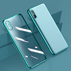 Coque Ultra Fine TPU Souple Housse Etui Transparente H01 pour Xiaomi Redmi 9AT Vert