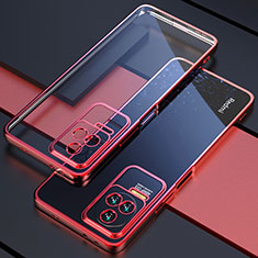 Coque Ultra Fine TPU Souple Housse Etui Transparente H01 pour Xiaomi Redmi K50 5G Rouge