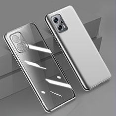 Coque Ultra Fine TPU Souple Housse Etui Transparente H01 pour Xiaomi Redmi K50i 5G Argent