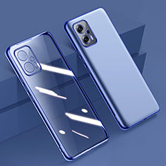 Coque Ultra Fine TPU Souple Housse Etui Transparente H01 pour Xiaomi Redmi K50i 5G Bleu