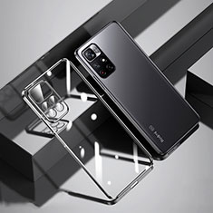 Coque Ultra Fine TPU Souple Housse Etui Transparente H01 pour Xiaomi Redmi Note 11S 5G Noir