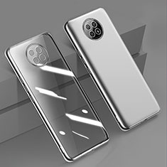 Coque Ultra Fine TPU Souple Housse Etui Transparente H01 pour Xiaomi Redmi Note 9 5G Argent