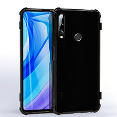 Coque Ultra Fine TPU Souple Housse Etui Transparente H02 pour Huawei Enjoy 10 Plus Noir
