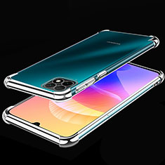 Coque Ultra Fine TPU Souple Housse Etui Transparente H02 pour Huawei Enjoy 20 5G Argent